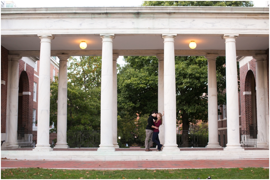 JHU Baltimore Engagement Photographer