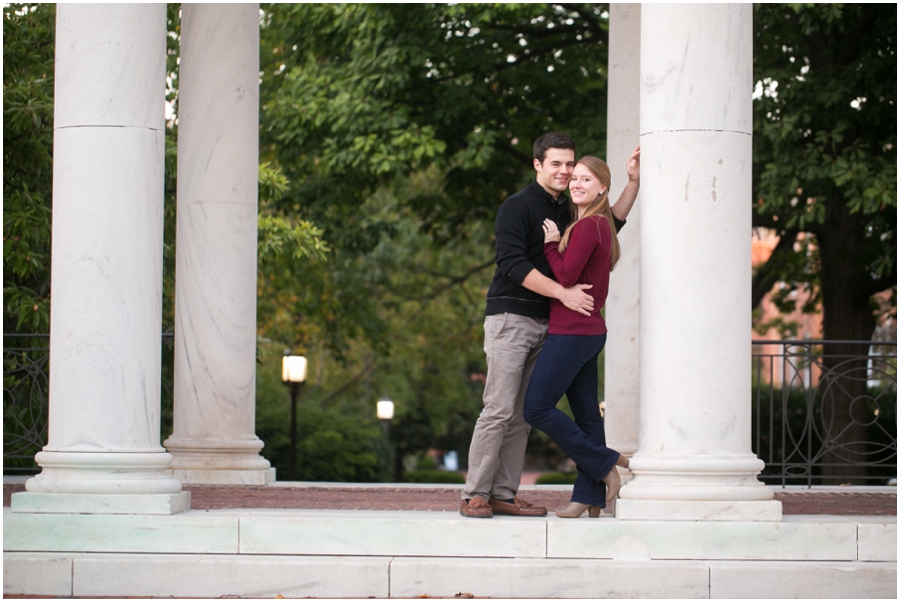 JHU Baltimore Engagement Photographer