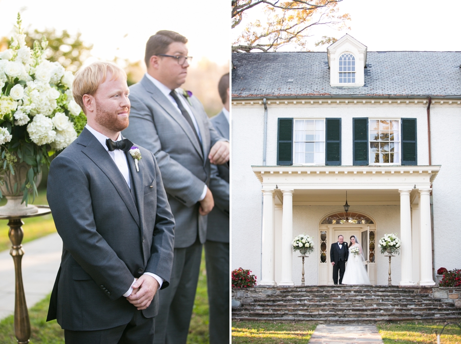 Rust Manor House Leesburg VA Garden Ceremony - Elizabeth Bailey Weddings