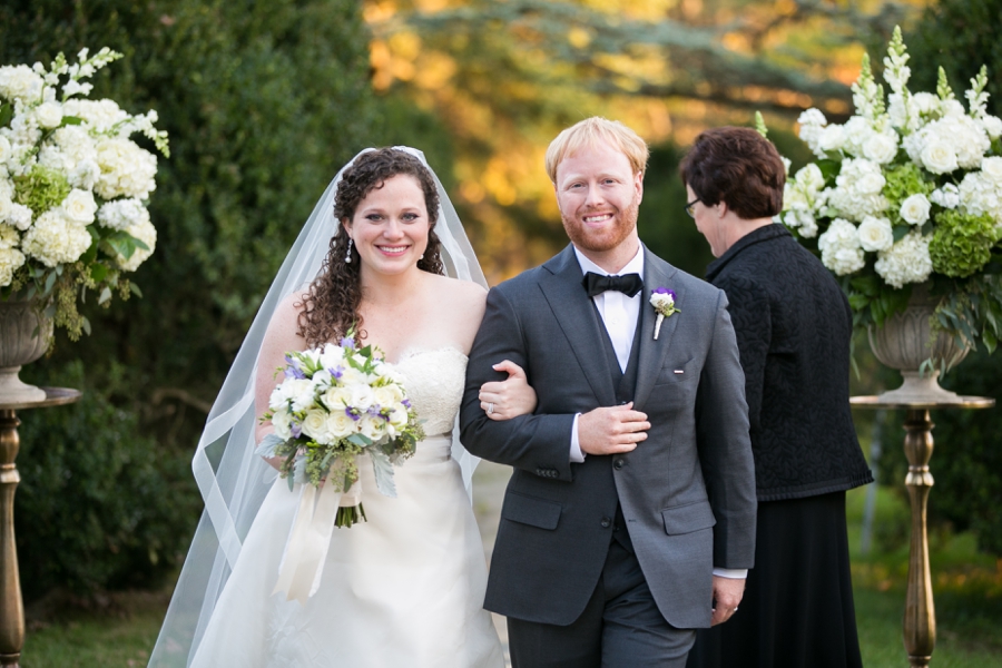 Rust Manor House Leesburg VA Garden Ceremony - Elizabeth Bailey Weddings