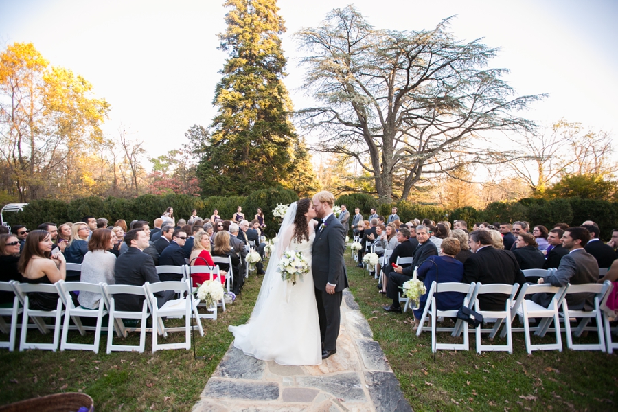 Rust Manor House Leesburg VA Garden Ceremony - Elizabeth Bailey Weddings