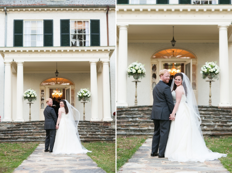 Rust Manor House Leesburg VA Wedding Photographer - Garden Wedding