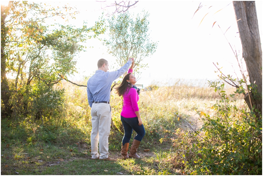 Eastern Shore Engagement Session - Terrapin Beach Park