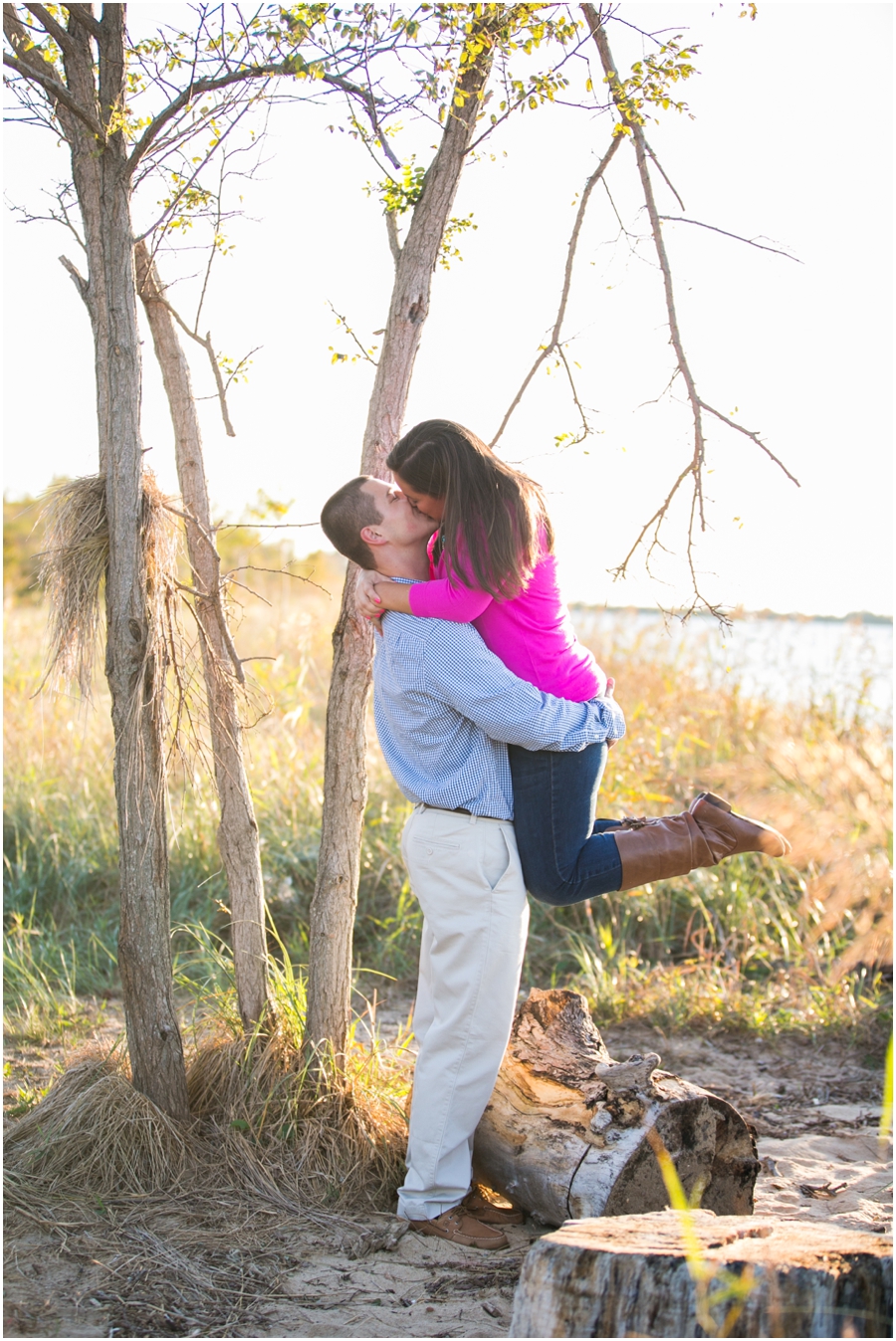 Terrapin Beach Park Engagement Session - Chesapeake Bay Beach Club