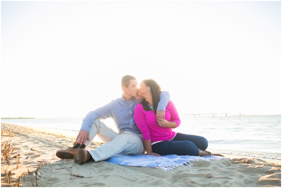 Chesapeake Bay Engagement Session - Terrapin Beach Park