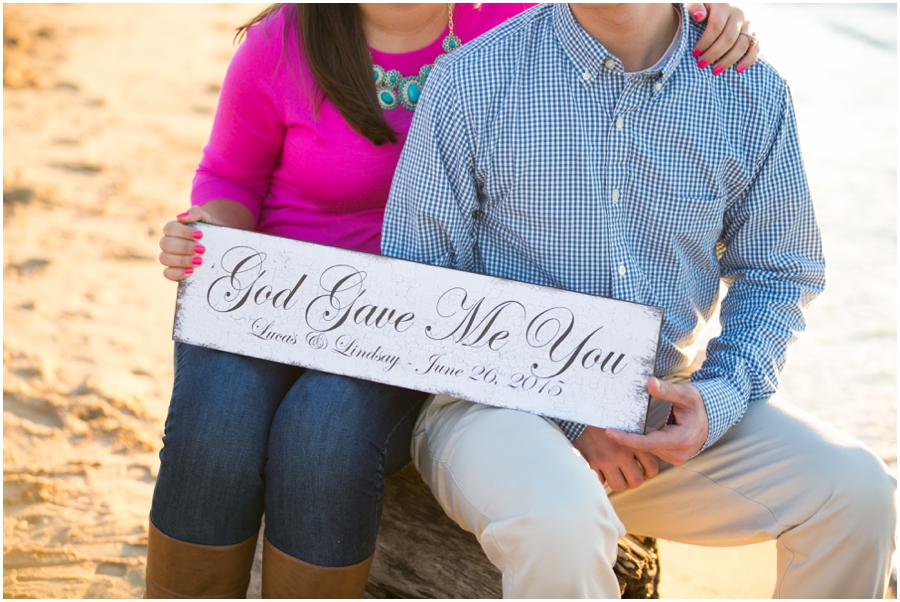 Chesapeake Bay Engagement Session - Terrapin Beach Park