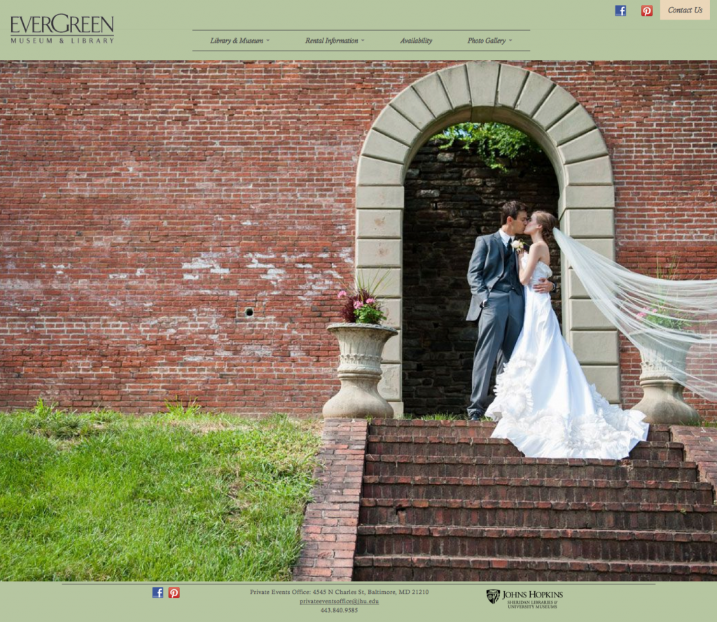 Evergreen Museum Wedding Photographer - Elegant Wedding Gown