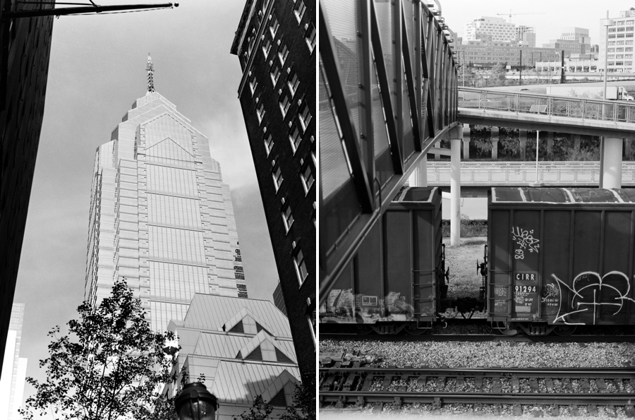 Philadelphia Film Photographer - Center City Philadelphia sky line