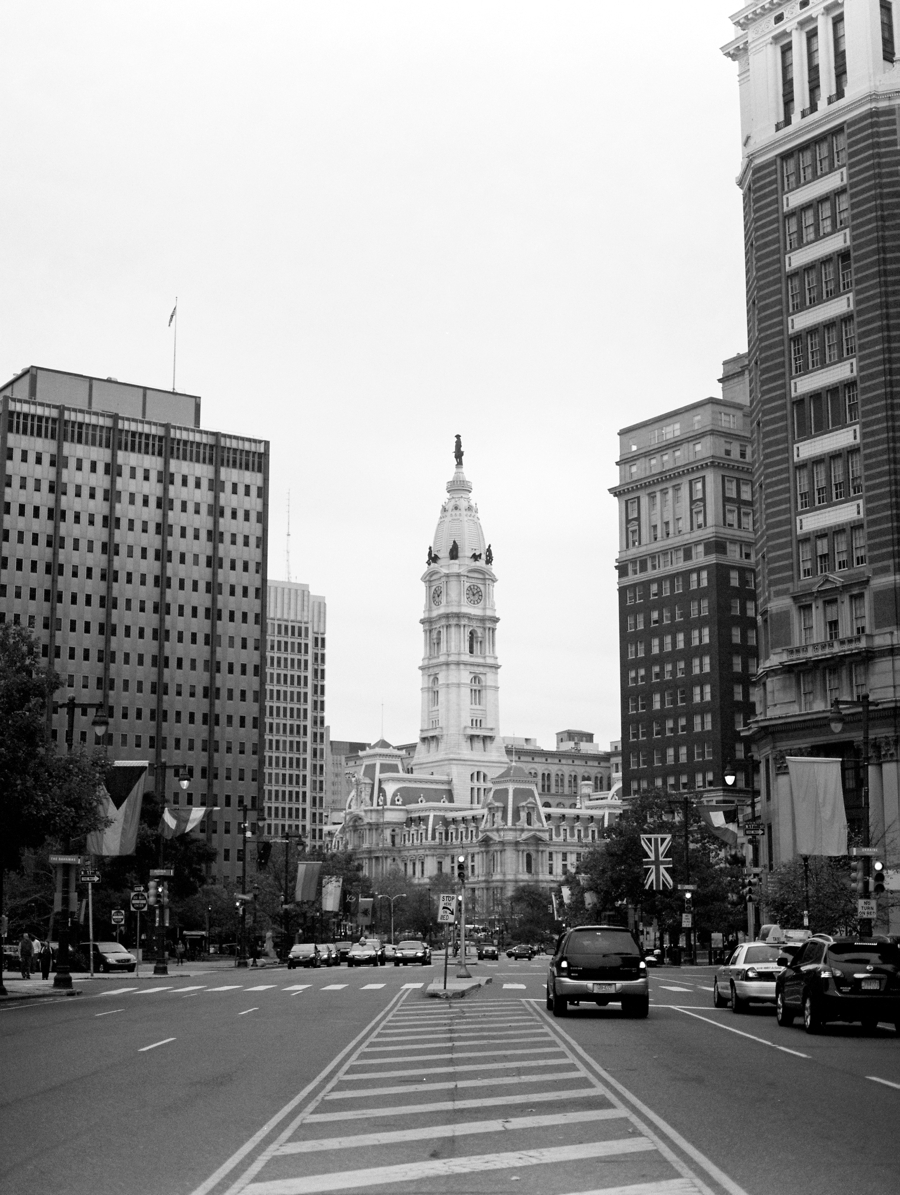 Philadelphia Film Photographer - Center City Philadelphia sky line