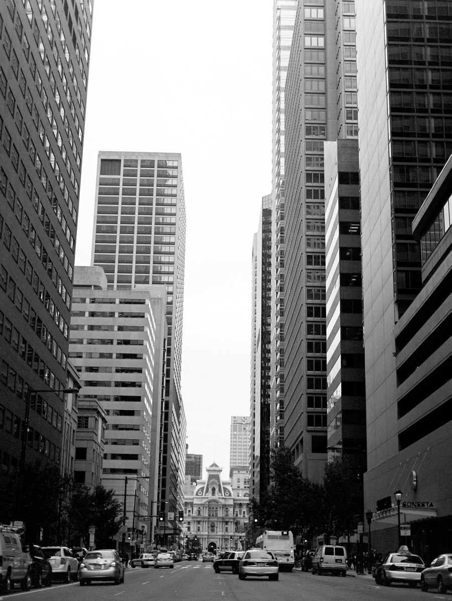 Philadelphia Film Photographer - Center City Philadelphia sky line