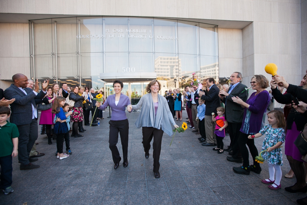 Here Come the Brides - Arlington Magazine - LGBT wedding photographer