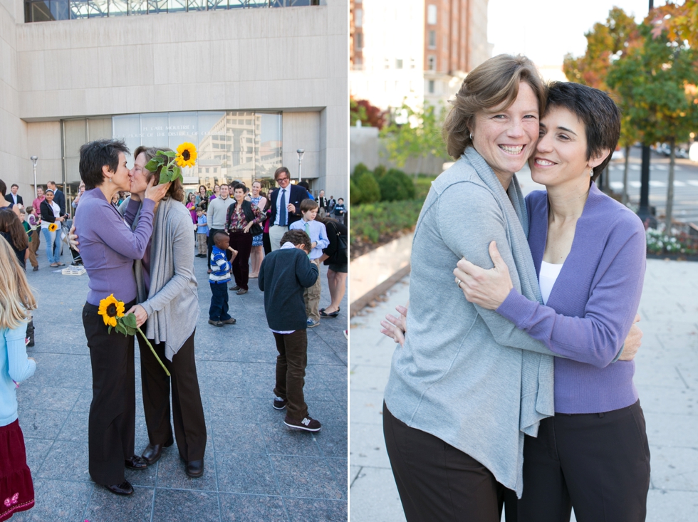 Here Come the Brides - Arlington Magazine - LGBT wedding photographer