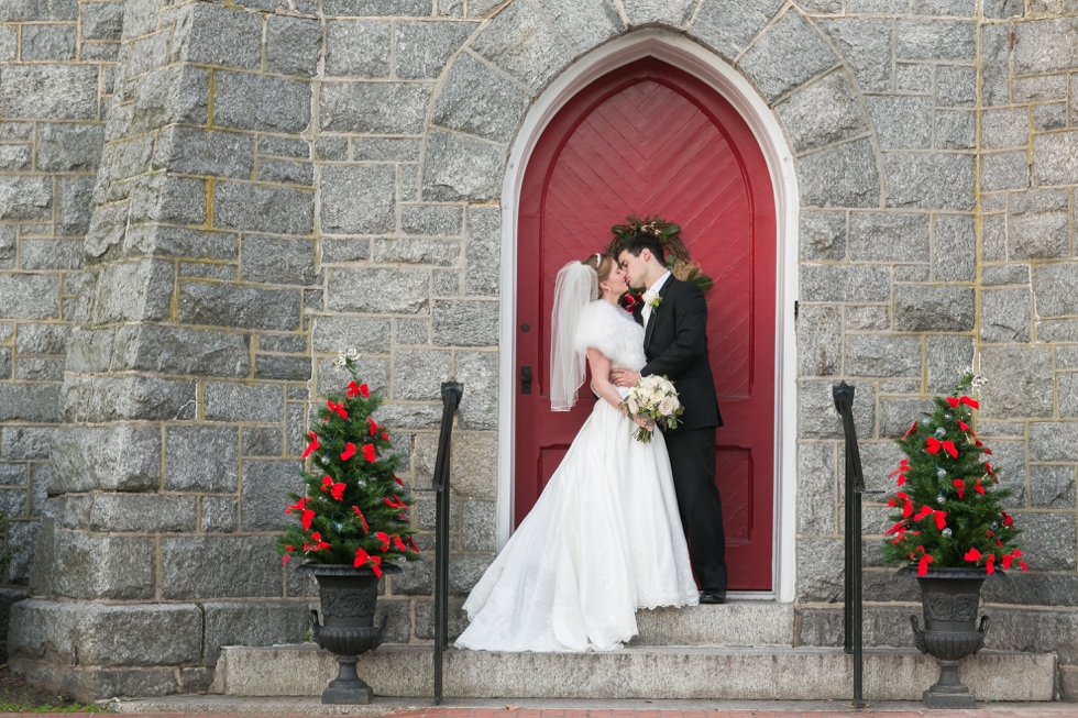 Winter Holiday Wedding - Eastern Shore Wedding Photographer