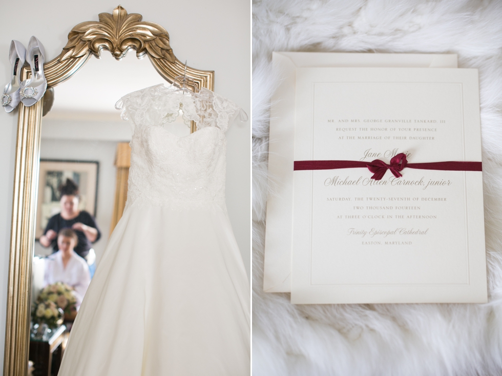 Winter Holiday Wedding - Eastern Shore Wedding Photographer