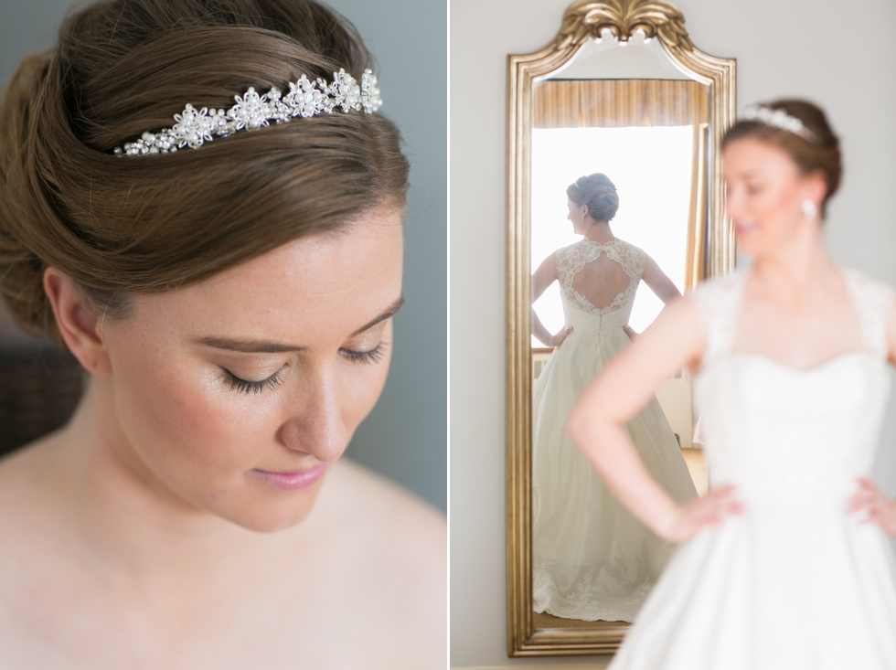 Winter Tidewater Inn Wedding Photographer - Betsy Robinson's Bridal Collection