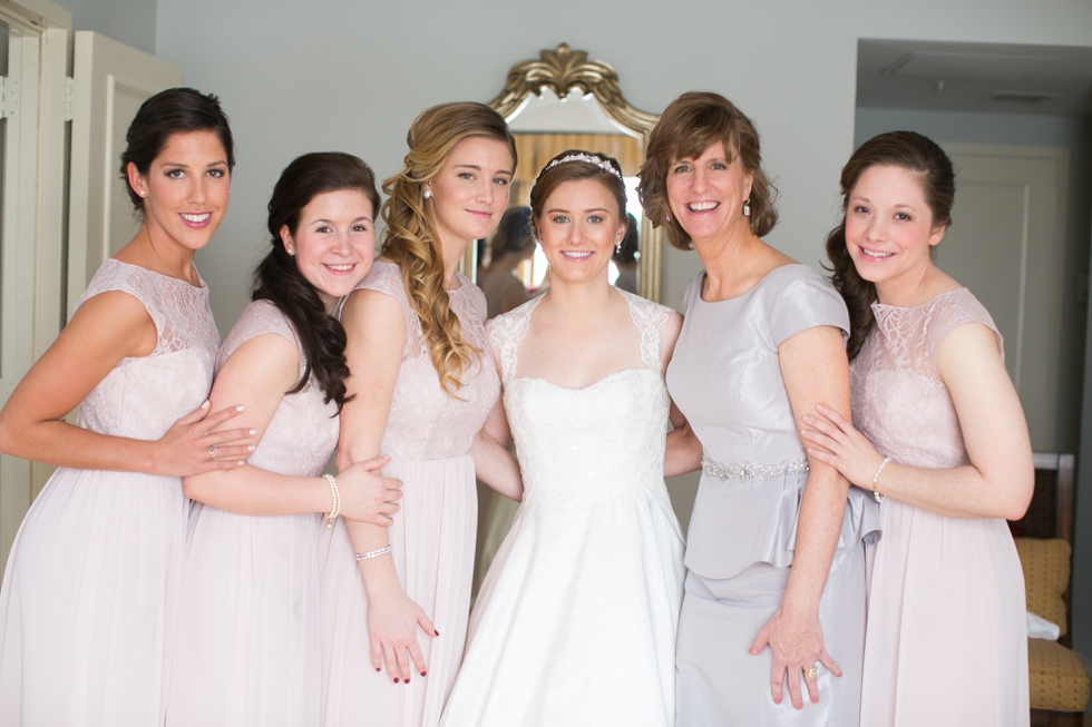 Winter Tidewater Inn Wedding Photographer - Betsy Robinson's Bridal Collection