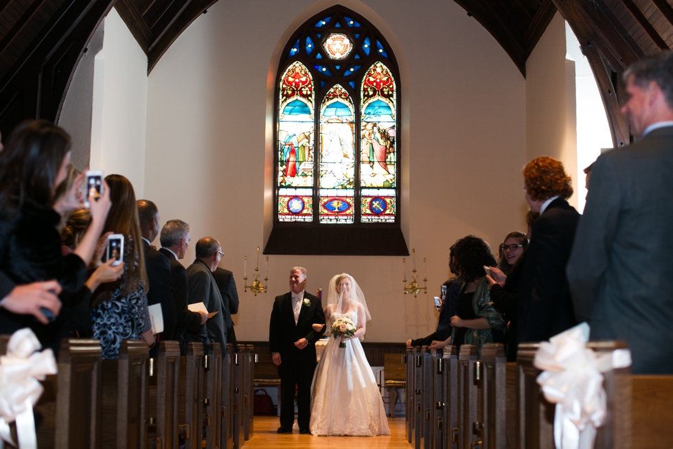 Easton Trinity Cathedral Winter Wedding Ceremony