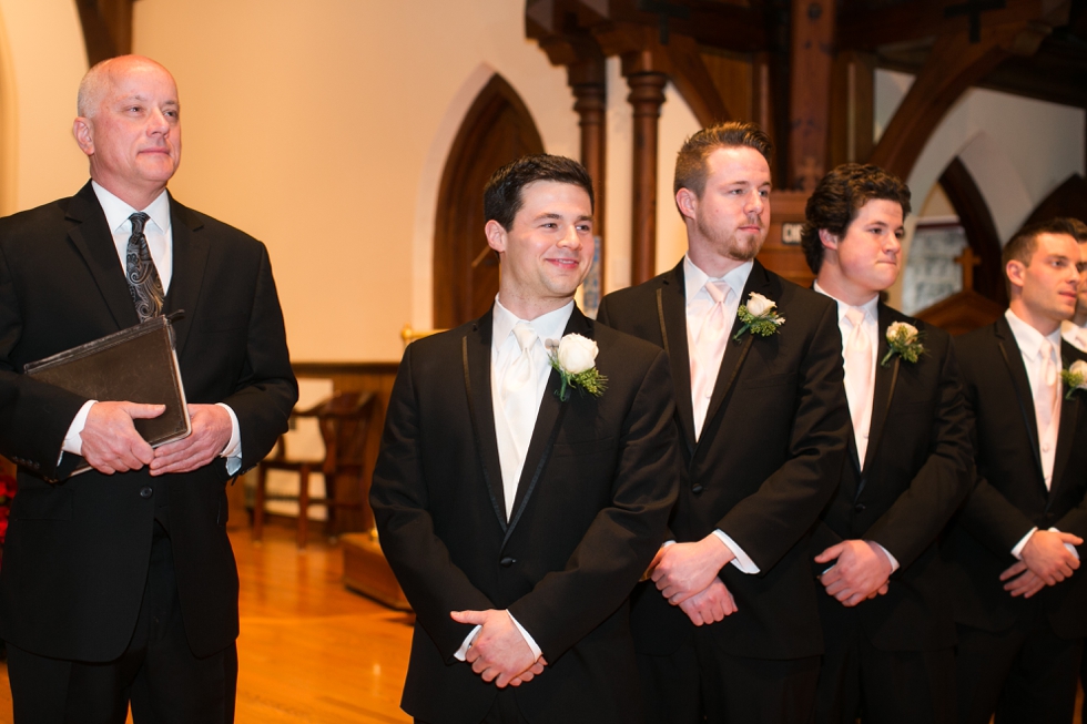 Easton Trinity Cathedral Winter Wedding Ceremony