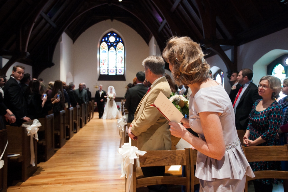 Easton Trinity Cathedral Winter Wedding Ceremony