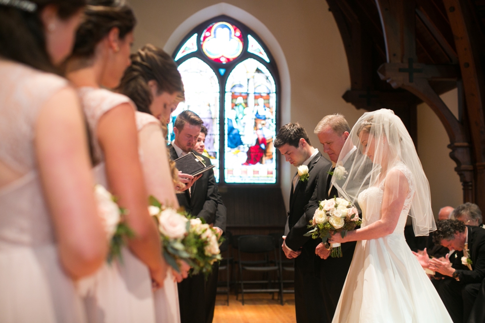 Easton Trinity Cathedral Winter Wedding Ceremony