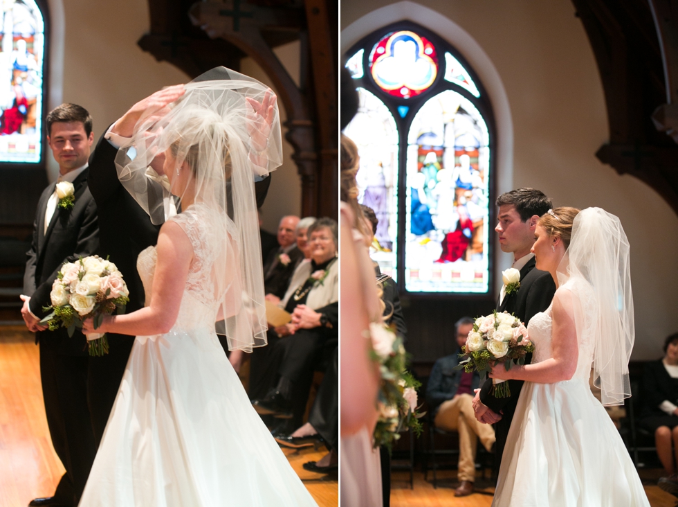 Easton Trinity Cathedral Winter Wedding Ceremony