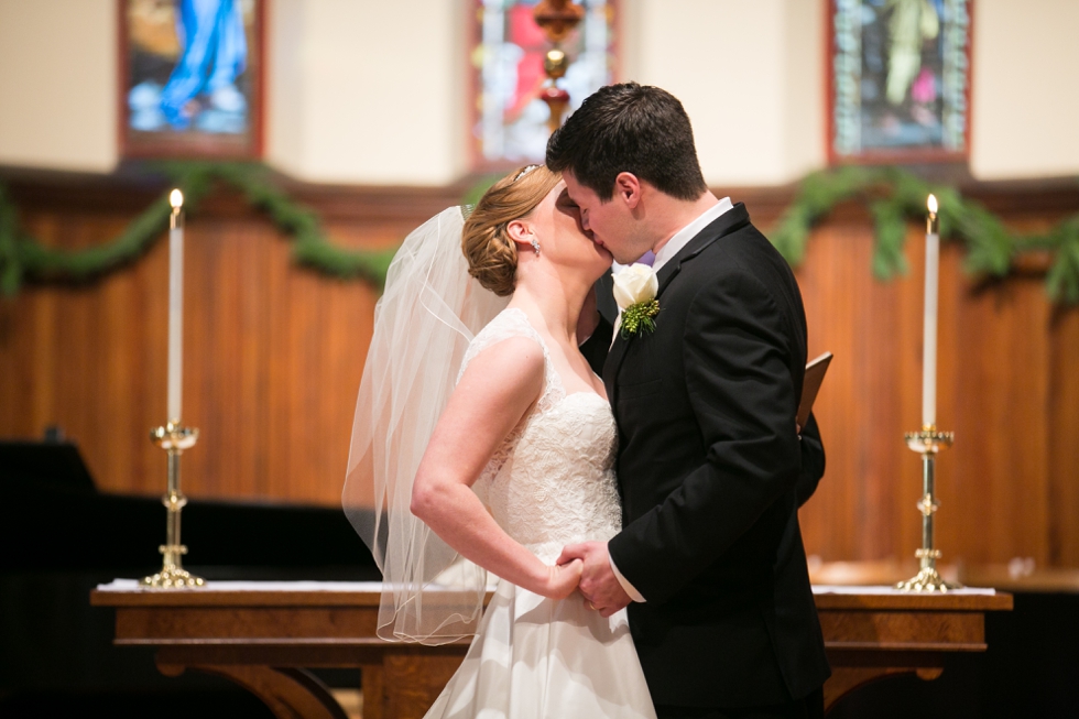 Easton Trinity Cathedral Winter Wedding Ceremony