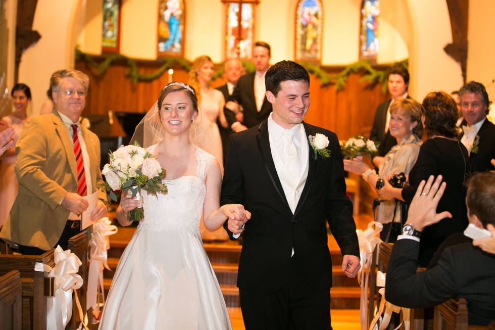 Easton Trinity Cathedral Winter Wedding Ceremony