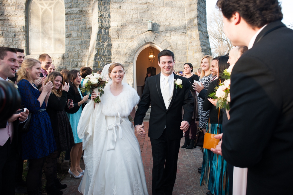 Easton Trinity Cathedral Winter Wedding Ceremony