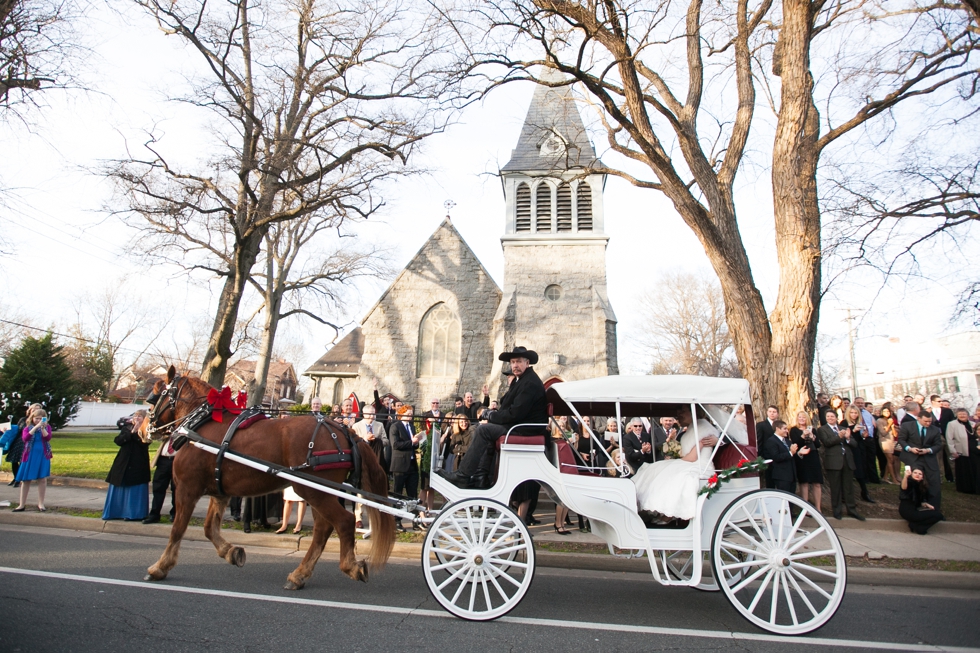 Easton Trinity Cathedral Winter Wedding Ceremony