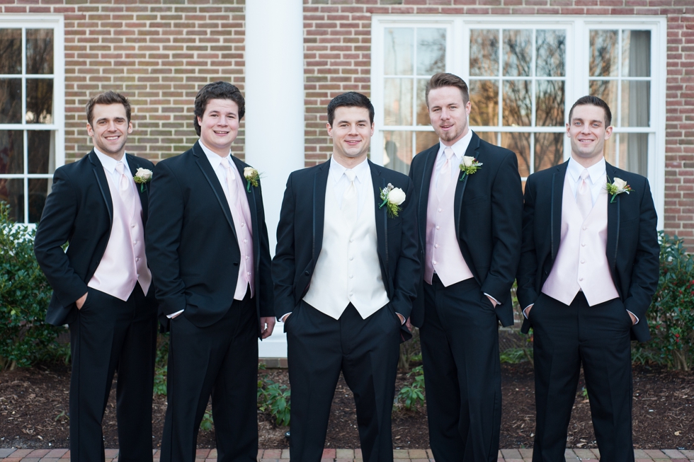 Winter Tidewater Inn Wedding Photographer - Hyatt & Co Groom