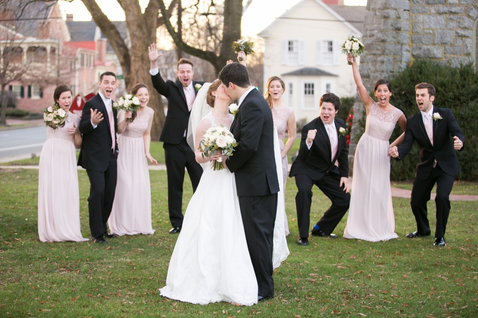 Eastern Shore Winter Wedding Photographer - Betsy Robinson's Bridal Collection