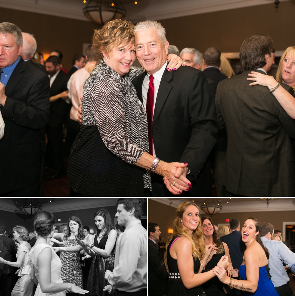 Tidewater Inn Winter Wedding Reception - Gold Room