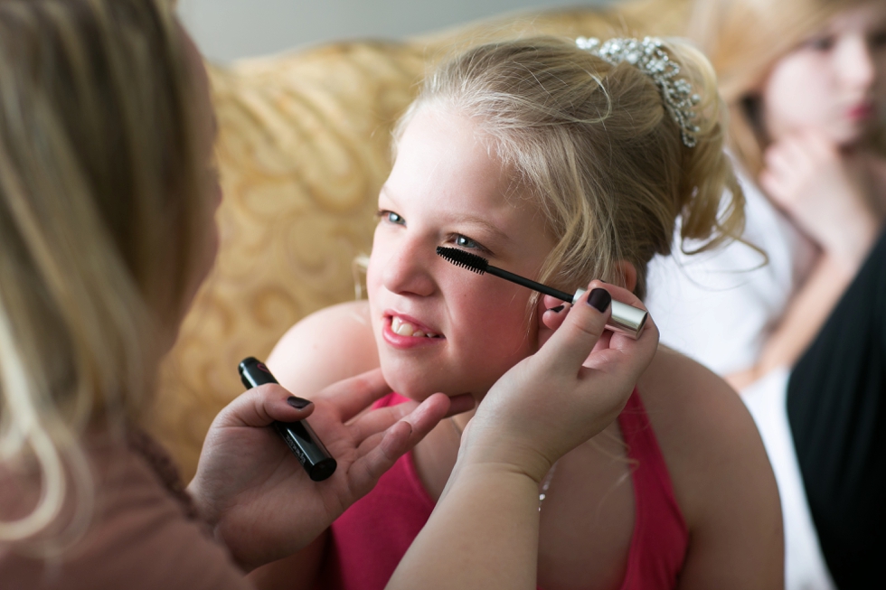 Tidewater Inn wedding photography - Bridal Suite Getting Ready