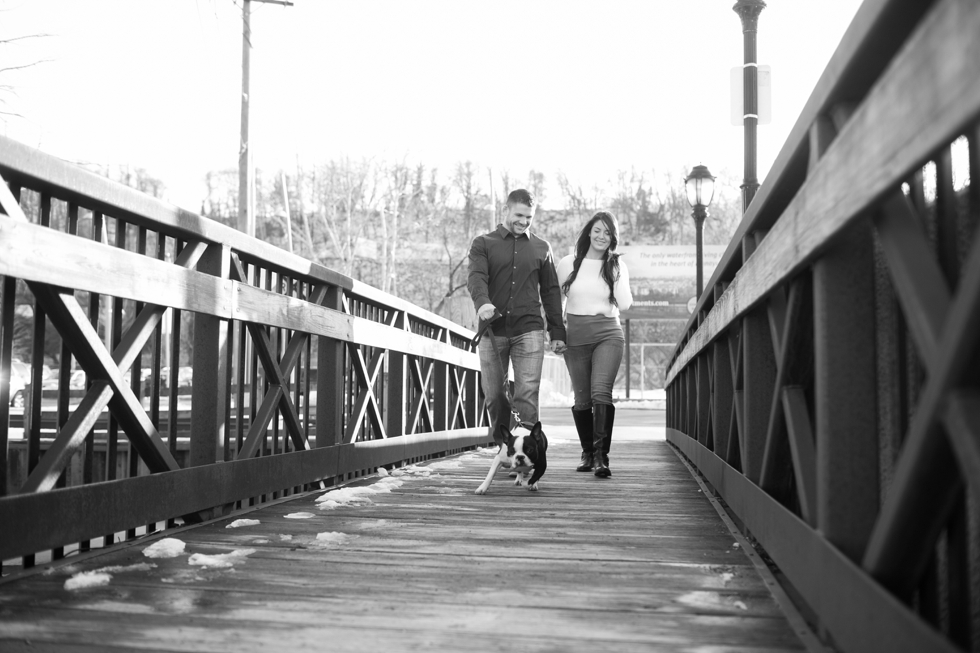 Philadelphia Engagement Photographer - Manayunk Canal Engagement Session