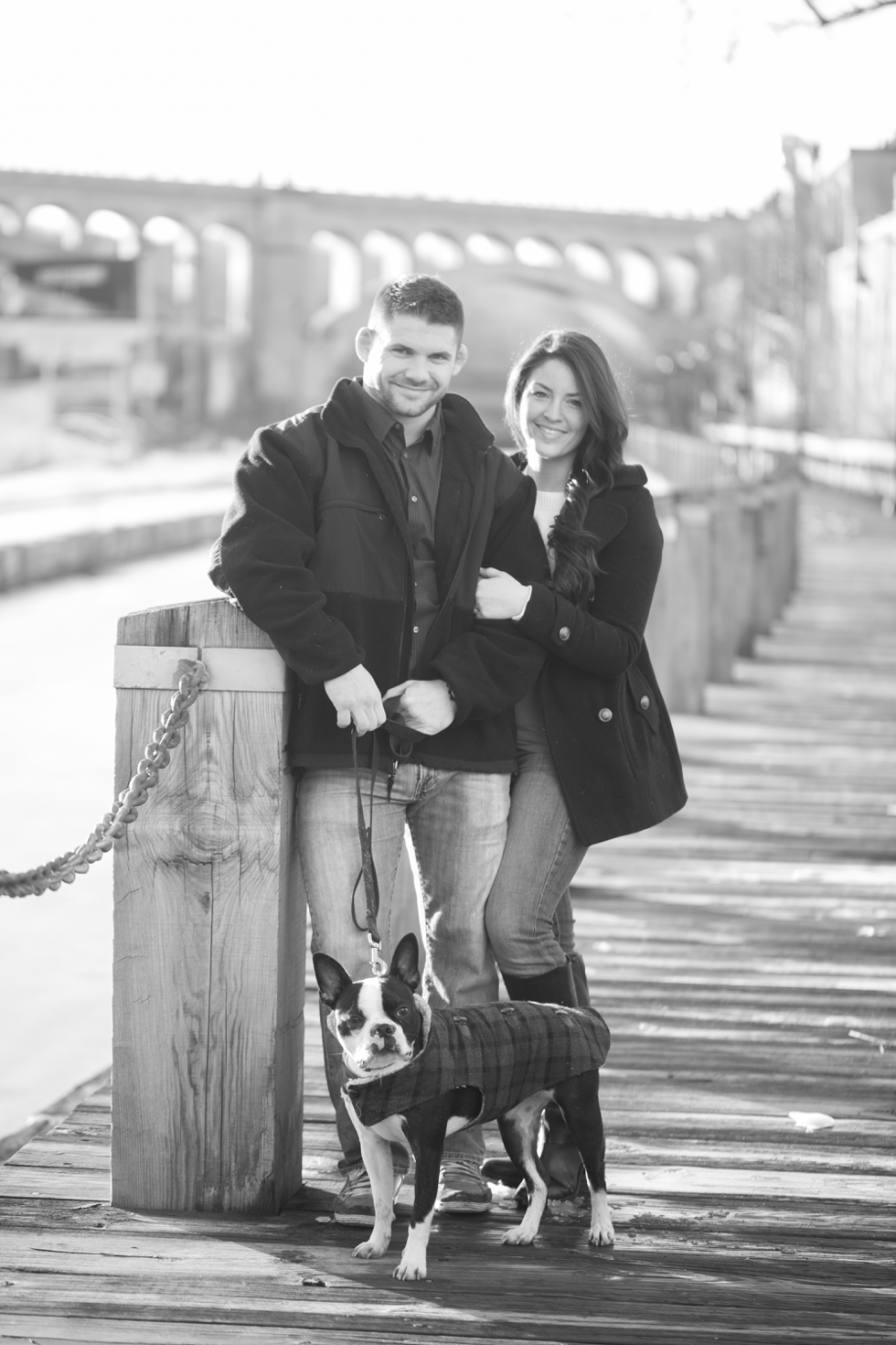 Philadelphia Engagement Photographer - Manayunk Canal Engagement Session