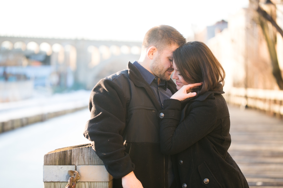 Philadelphia Engagement Photographer - Manayunk Canal Engagement Session