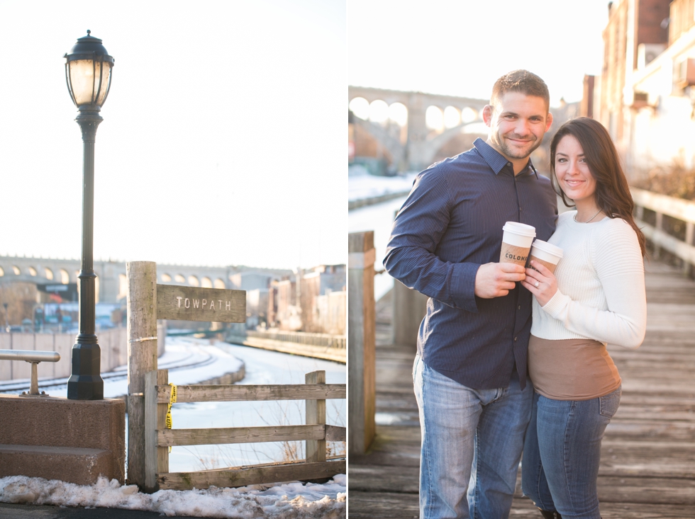 La Colombe Manayunk Engagement Photographer