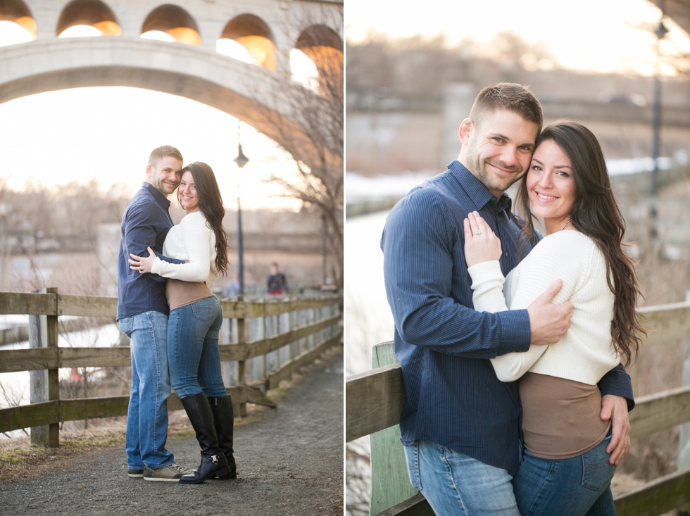 Manayunk Canal Engagement Photography