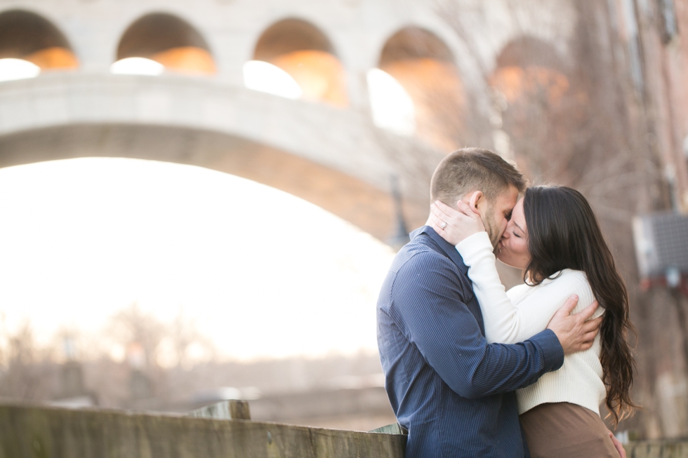 Manayunk Canal Engagement Photography