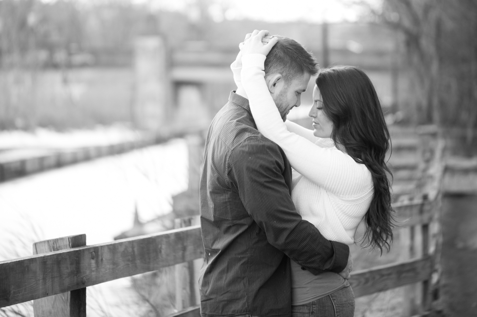 Manayunk Canal Engagement Photography - Towpath Manayunk Photographs