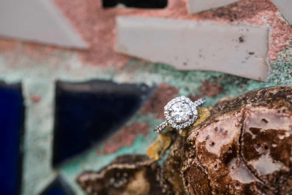 Manayunk Engagement Photography  - Engagement Ring Diamond