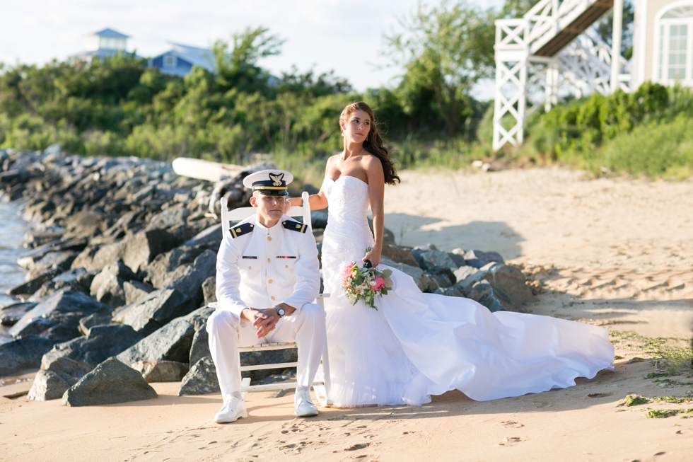 Chesapeake Bay Beach Club Wedding Photographer - OnceWed Blog