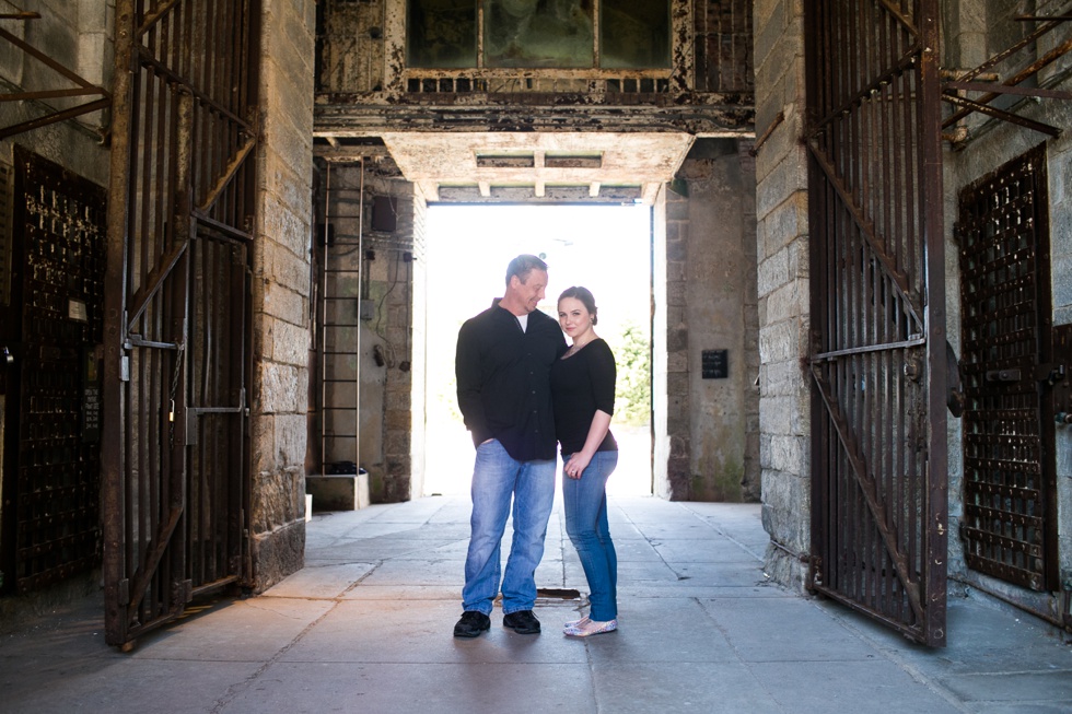 Philadelphia Engagement Photographer - Eastern State Penitentiary Photo