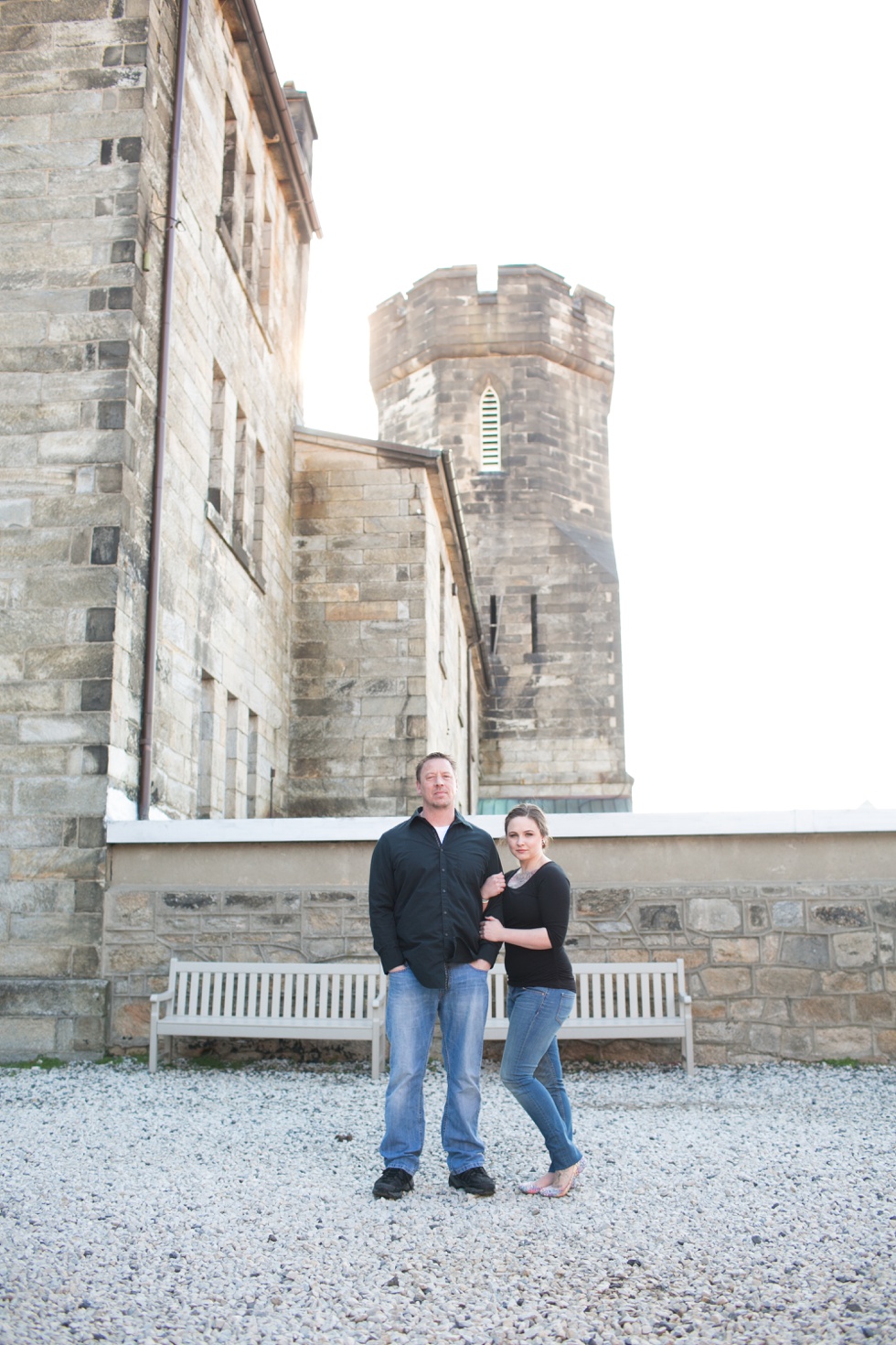 Philadelphia Engagement Photographer - Eastern State Penitentiary Photo