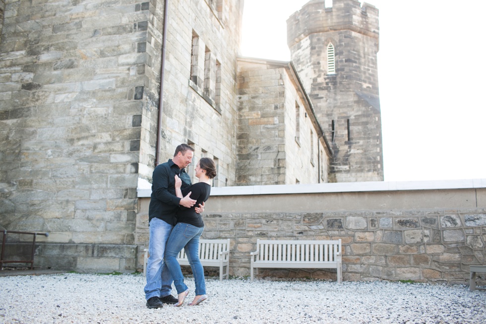 Fairmount Philadelphia Engagement Photographer - Eastern State Penitentiary Photo