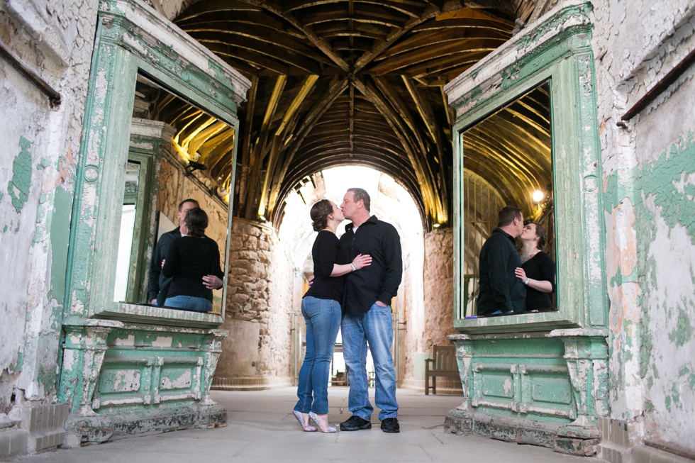 Philadelphia Engagement Photographer - Eastern State Penitentiary Photo