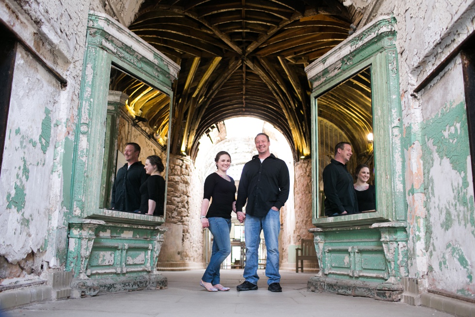 Philadelphia Engagement Photographer - Eastern State Penitentiary Photo