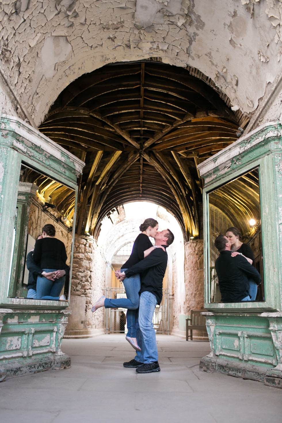 Eastern State Penitentiary Engagement Photographer