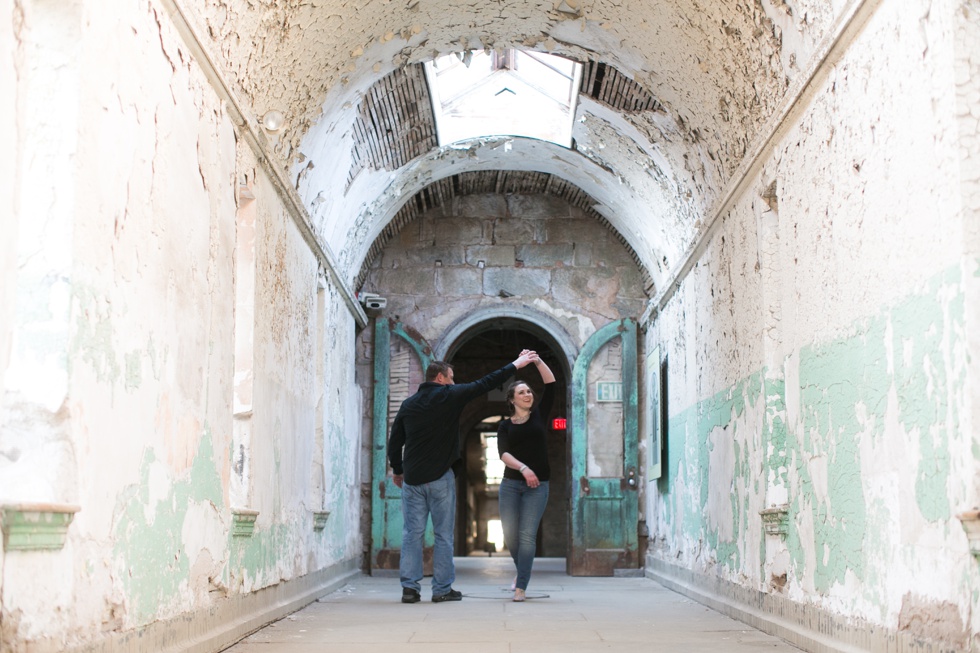 Philadelphia Engagement Photographer - Eastern State Penitentiary Photo