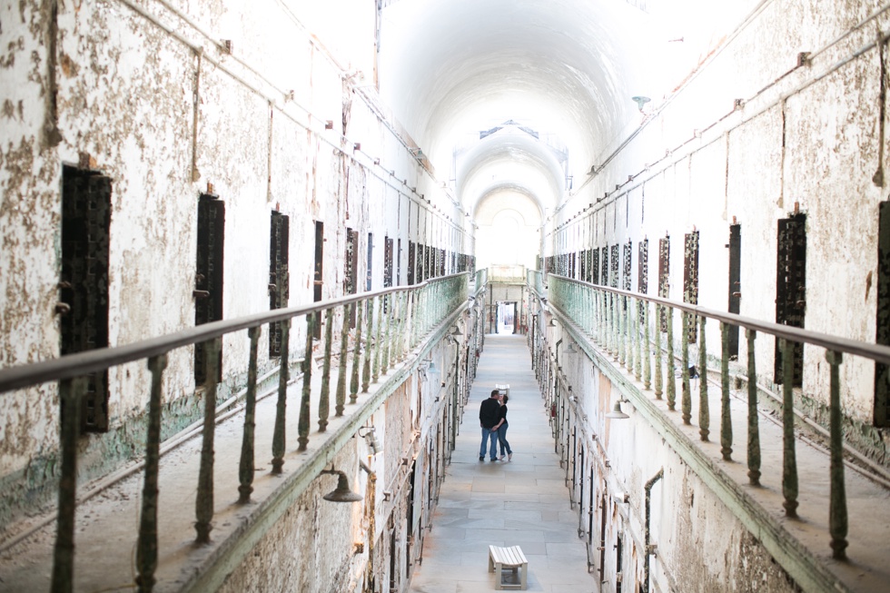 Philadelphia Engagement Photographer - Eastern State Penitentiary Photo